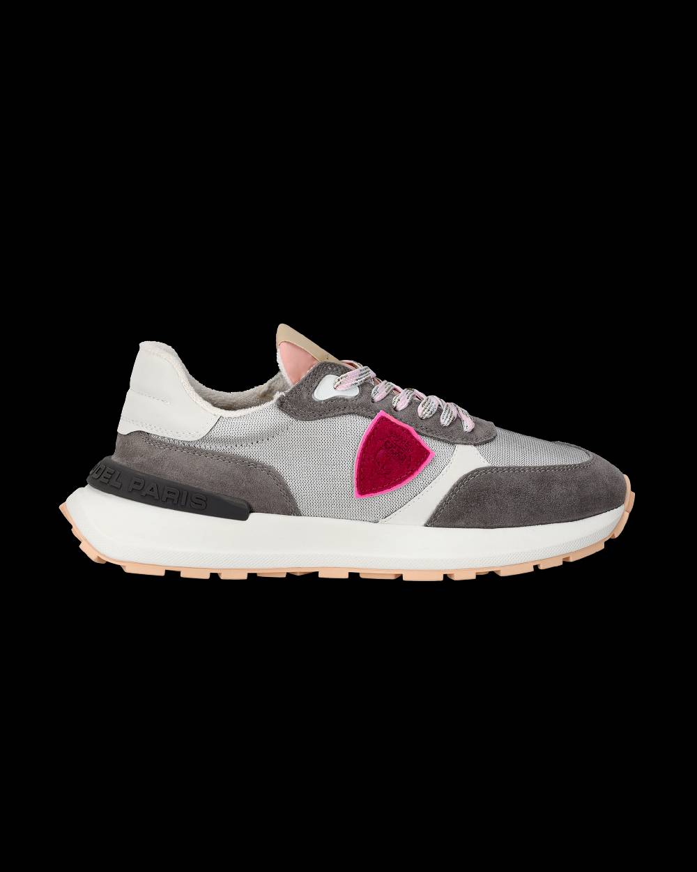 Philippe Model Sneaker running basse Antibes donna - argento e grigio Negozio