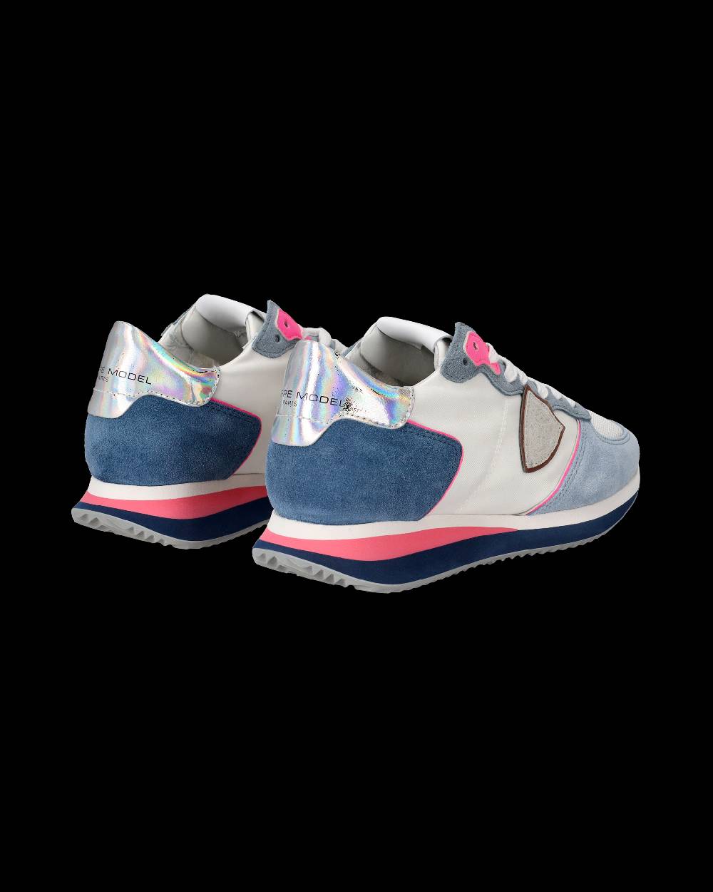 Philippe Model Sneaker basse Trpx donna - bianco e azzurro Nuova