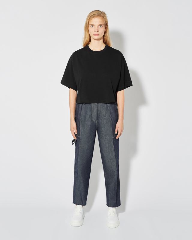 Philippe Model Jeans Coline da Donna Blu in Denim Qualità