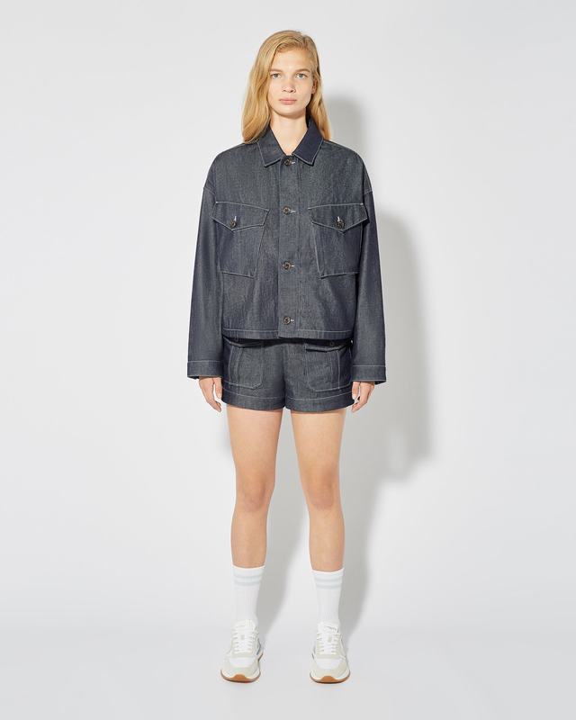 Philippe Model Giacca in denim Giselle da Donna Blu in Denim Vendita