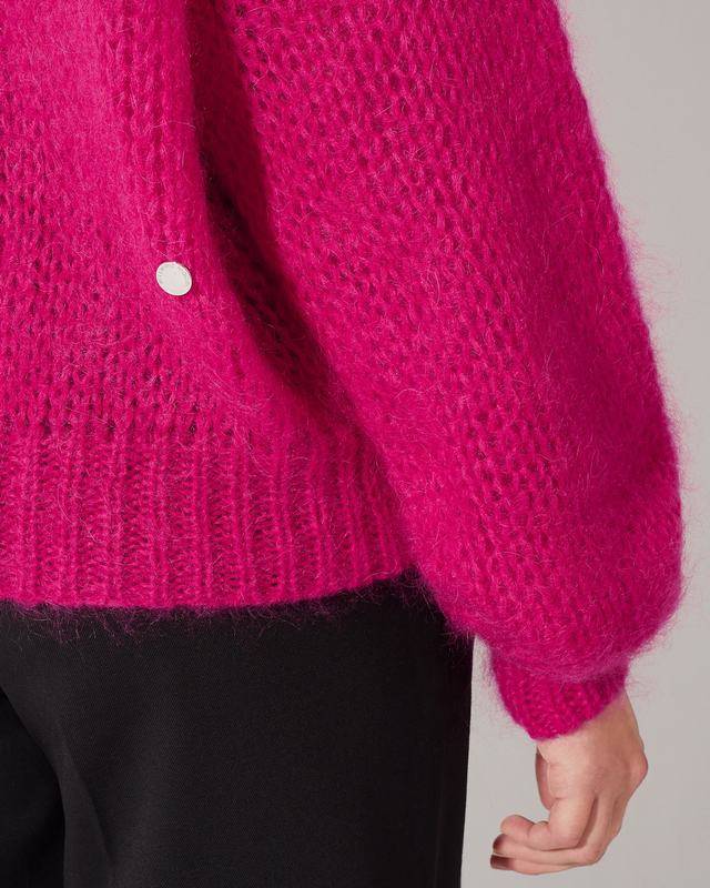 Philippe Model Dolcevita Romaine da Donna Viola in Lana Mohair Negozi Online