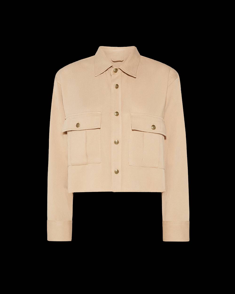 Philippe Model Camicia militare Dorette da Donna Marrone in Cotone Shopping Online