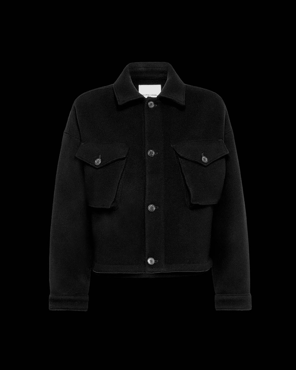 Philippe Model Giacca Giselle da Donna Nera in Lana Offerta
