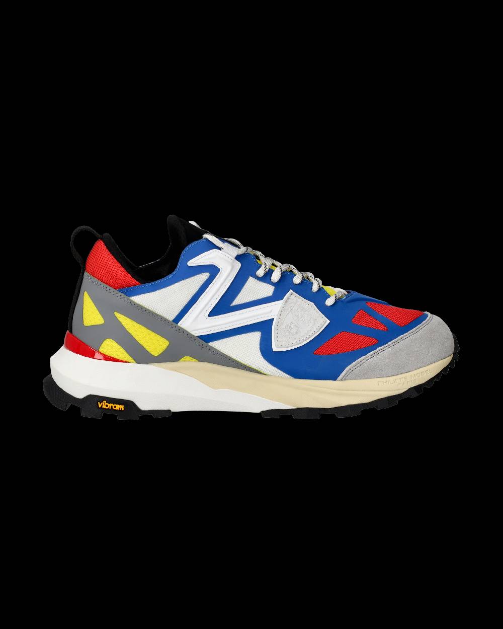 Philippe Model Sneakers Rocx da Uomo Blu in Tessuto Tecnico Moda