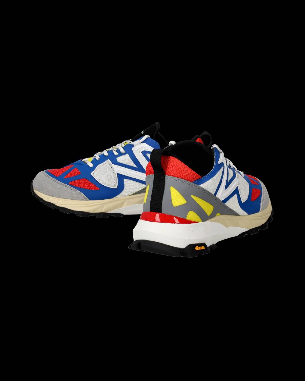 Philippe Model Sneakers Rocx da Uomo Blu in Tessuto Tecnico Moda