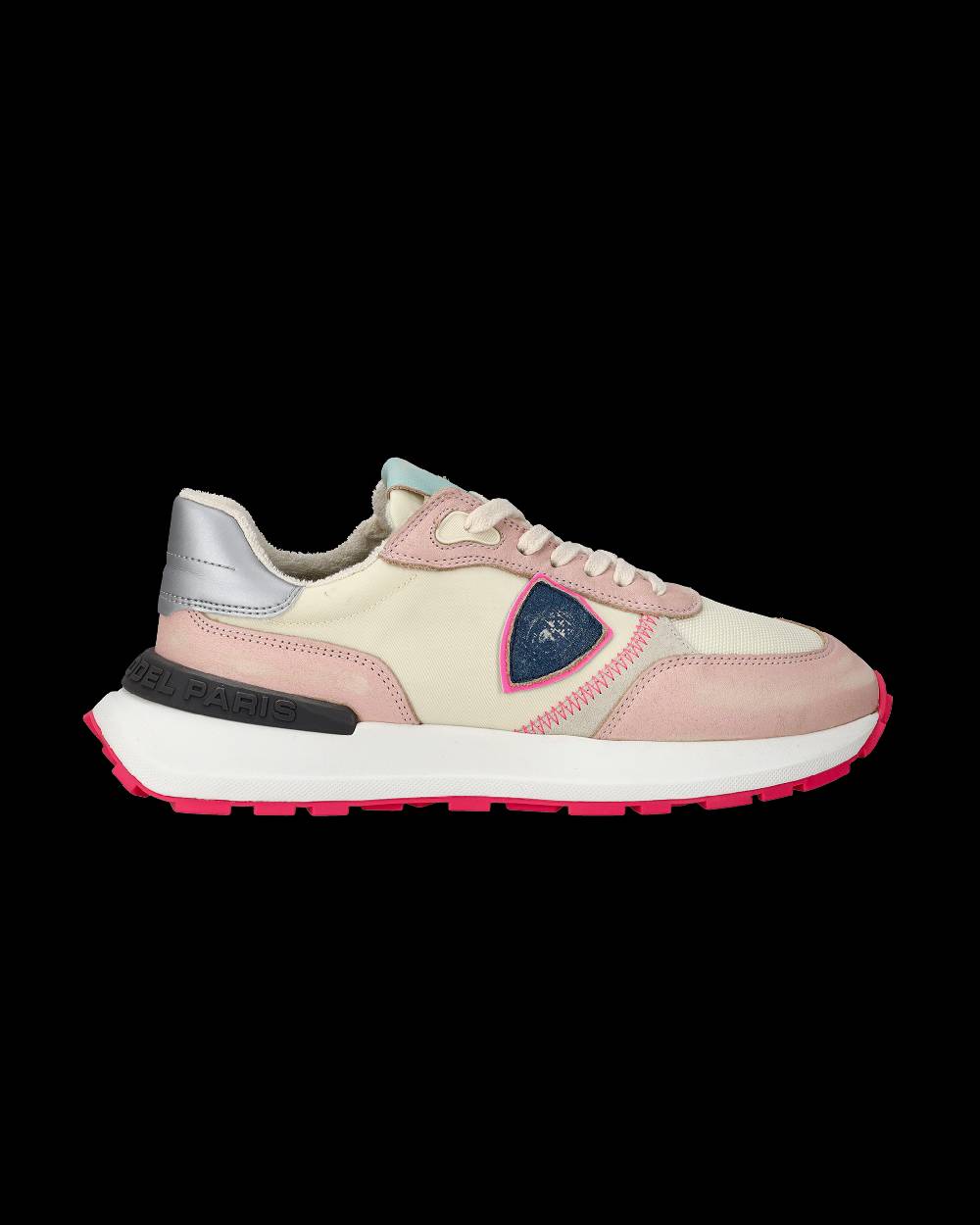 Philippe Model Sneaker running basse Antibes donna - rosa e burro Offerta speciale della fabbrica