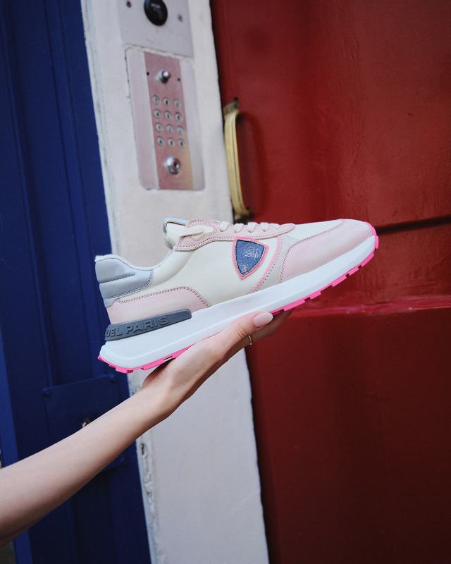 Philippe Model Sneaker running basse Antibes donna - rosa e burro Offerta speciale della fabbrica