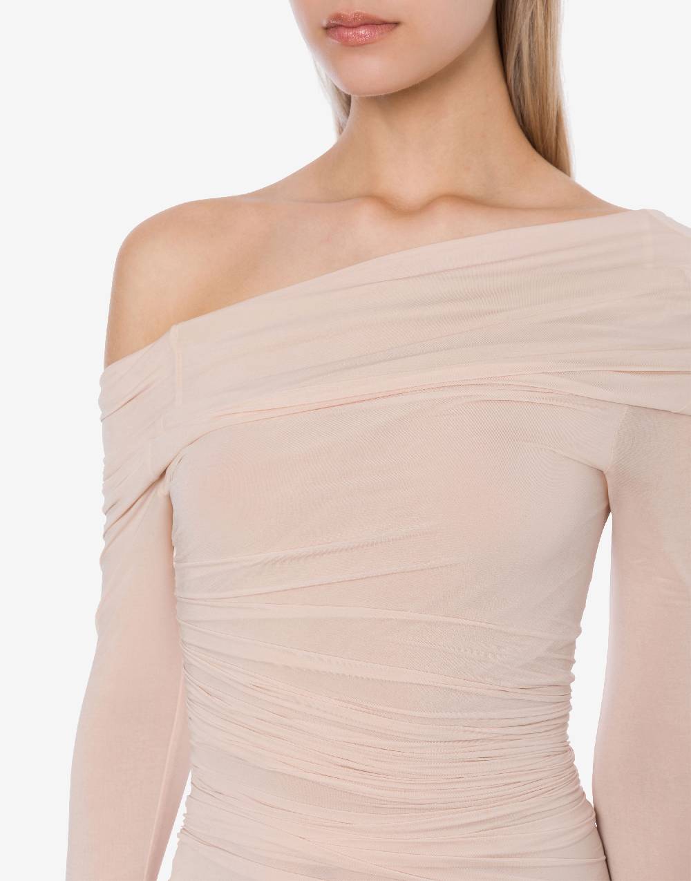 Philosophy Di Lorenzo Serafini Abito asimmetrico in jersey stretch Nuovo