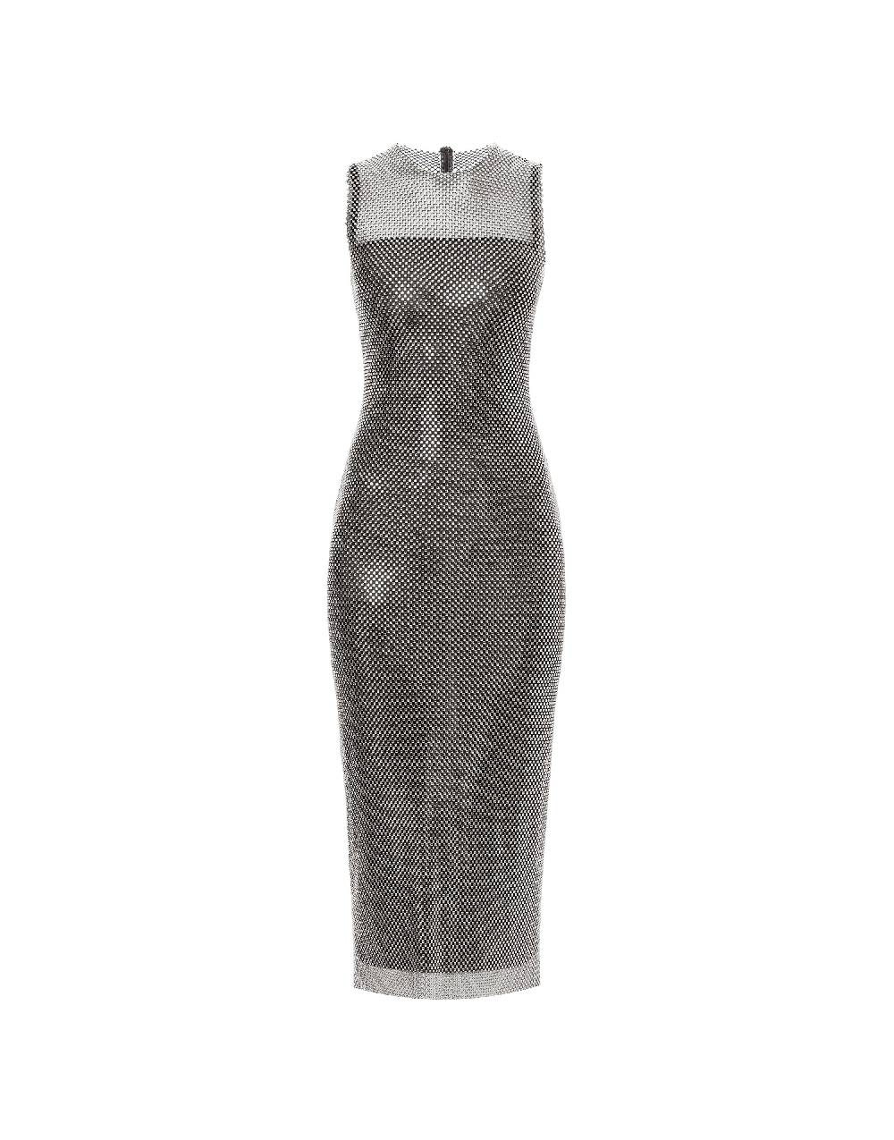 Philosophy Di Lorenzo Serafini Abito in rete con strass Sottocosto