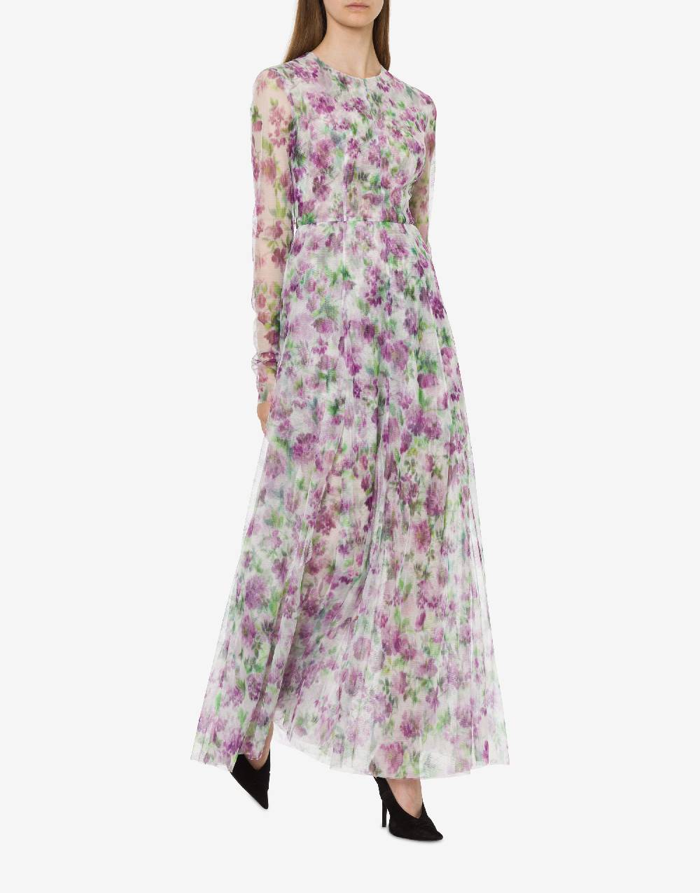 Philosophy Di Lorenzo Serafini Abito in tulle con stampa fiori Sconto