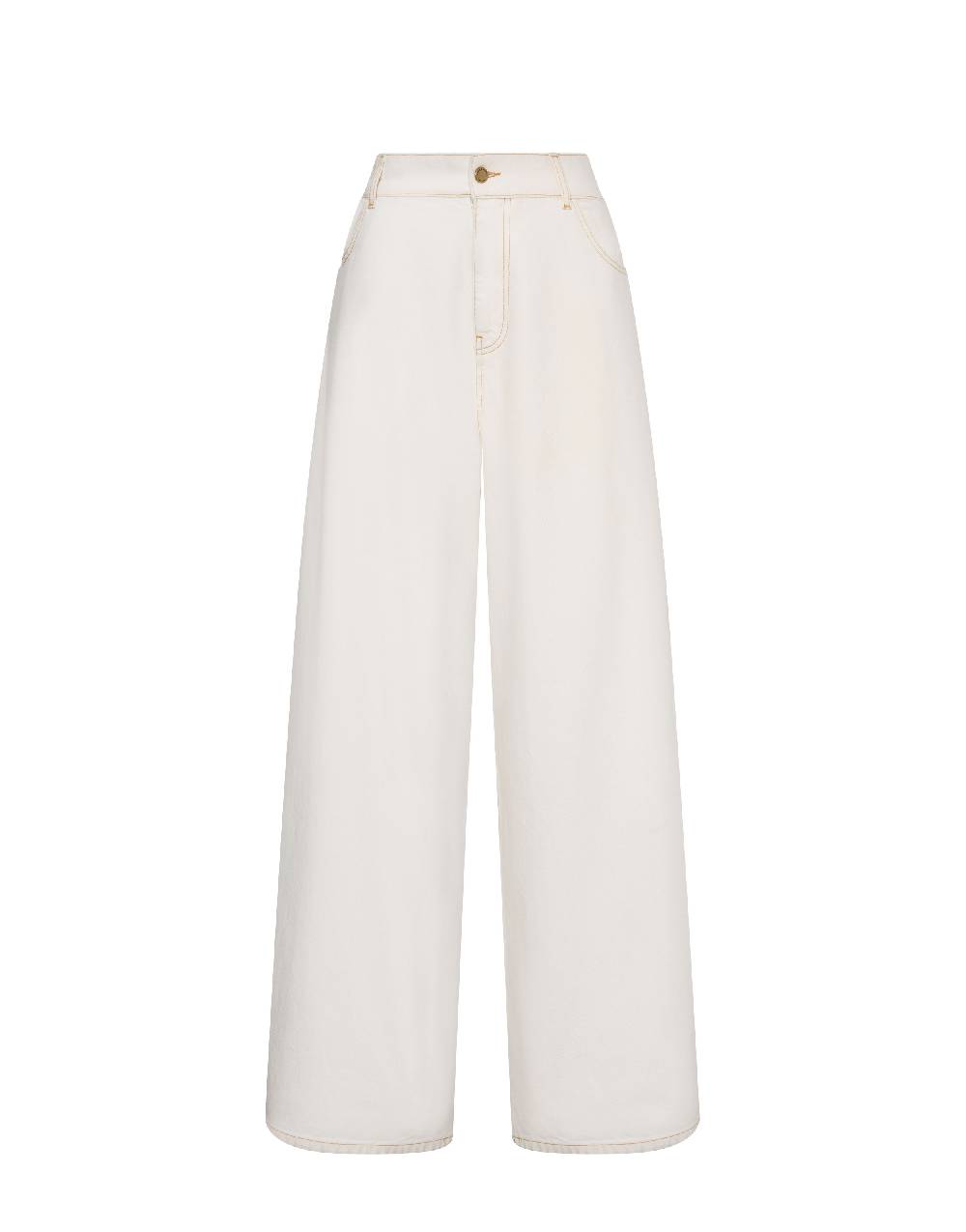 Philosophy Di Lorenzo Serafini Pantalone oversize in denim bleach Nuova