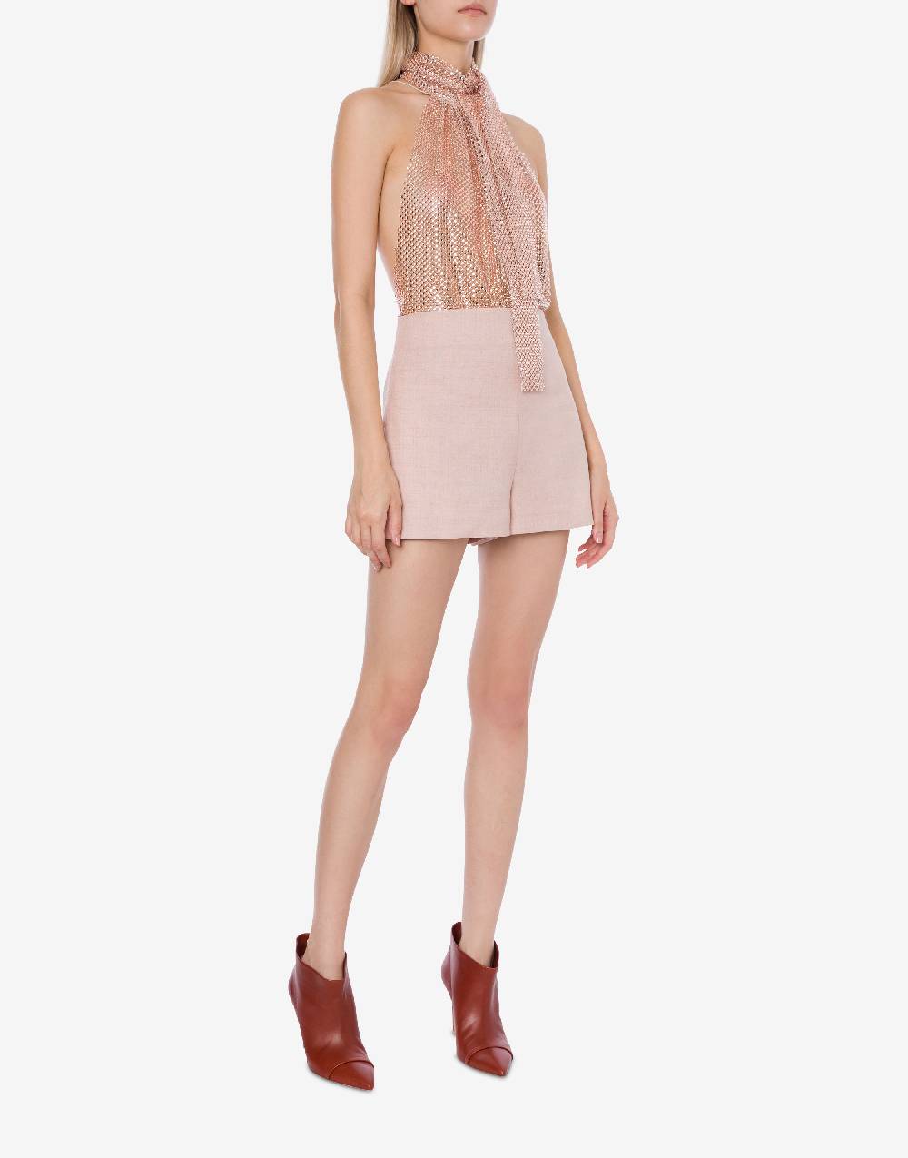 Philosophy Di Lorenzo Serafini Short in tela di misto lino Moda