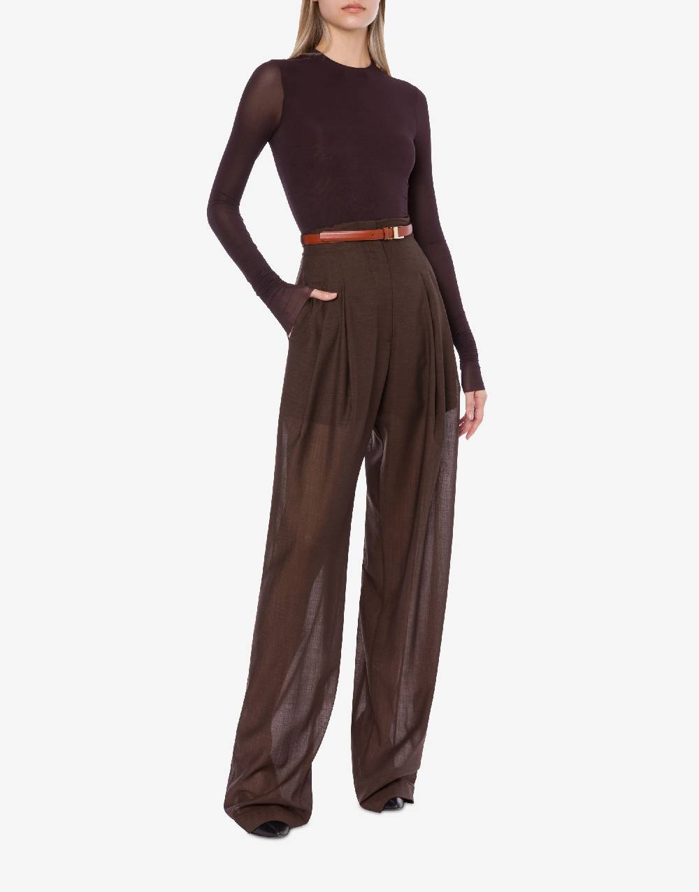 Philosophy Di Lorenzo Serafini Pantalone ampio in voile di lana Qualità