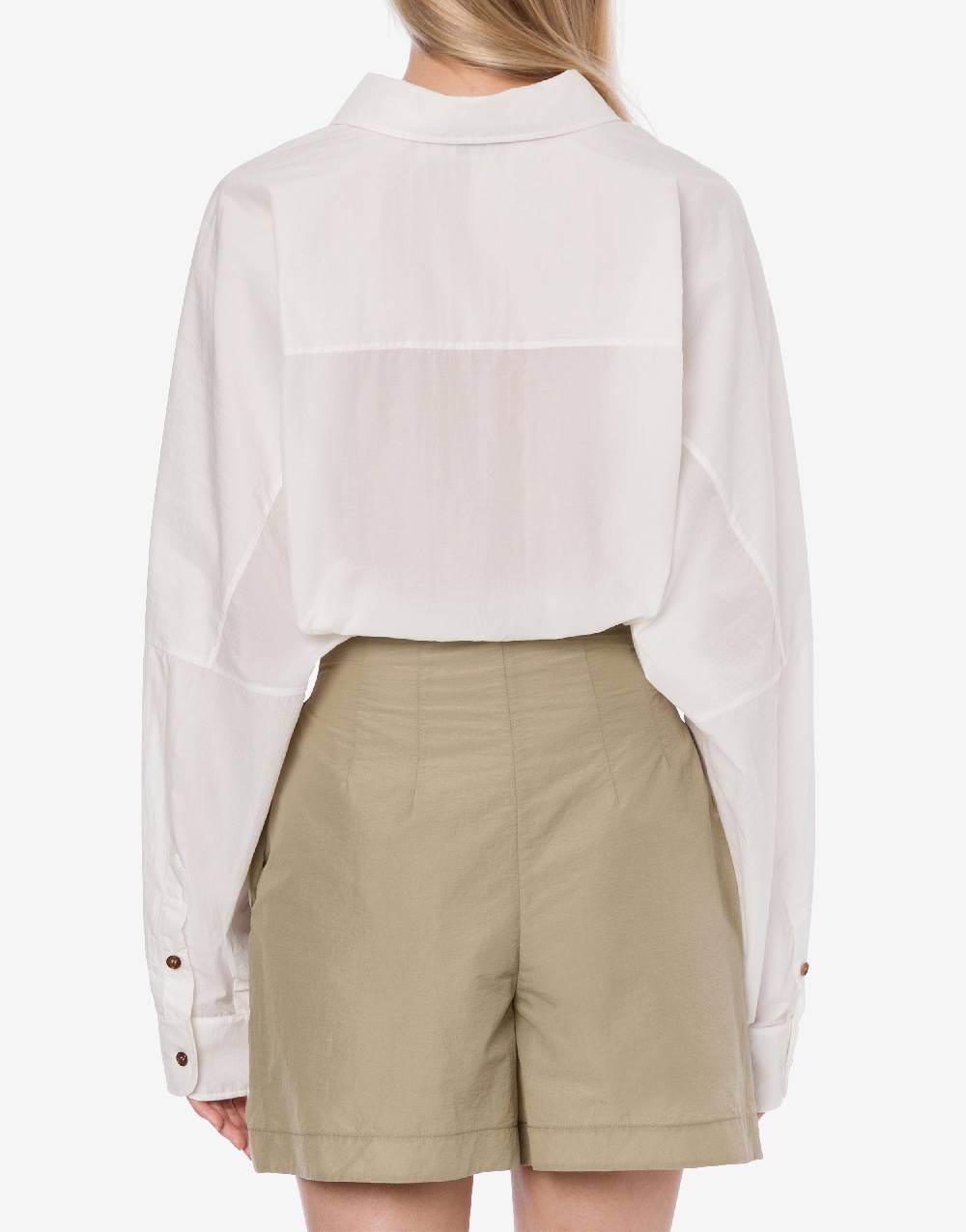 Philosophy Di Lorenzo Serafini Maxi camicia in nylon Spedizione Gratuita