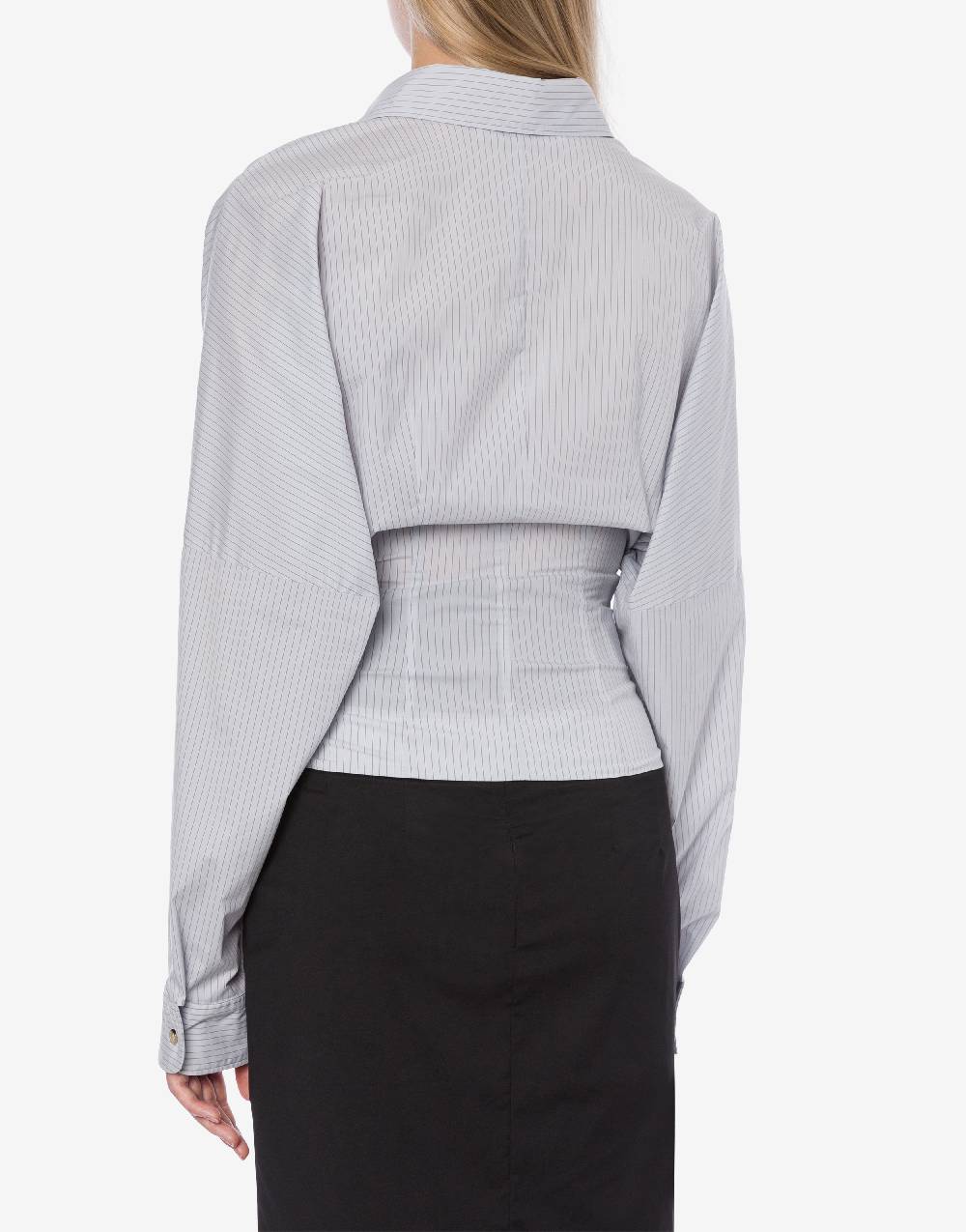 Philosophy Di Lorenzo Serafini Camicia in taffetà stretch con bottoni Soddisfazione Garantita