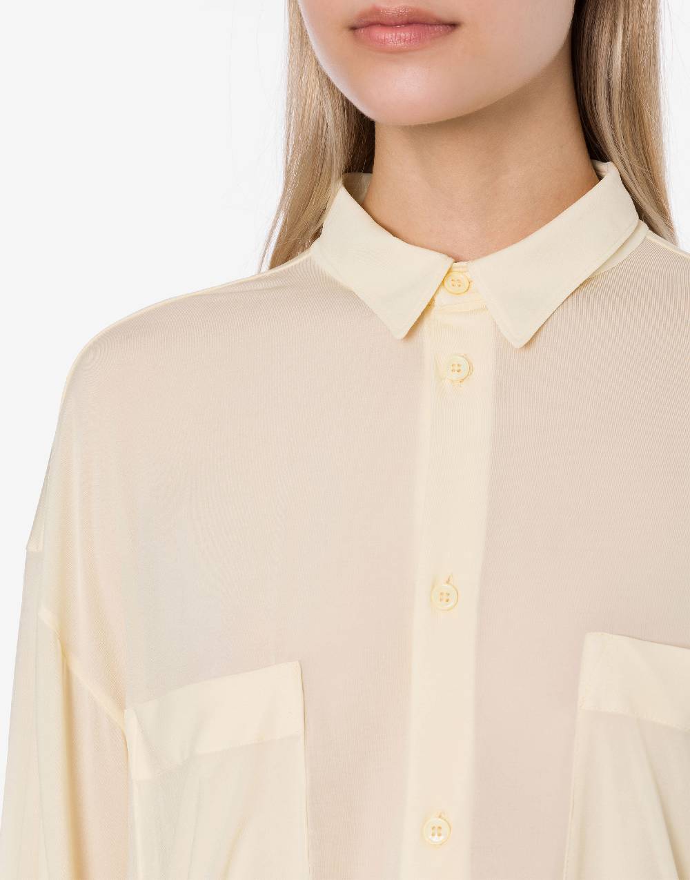 Philosophy Di Lorenzo Serafini Camicia oversize in jersey stretch Acquista Ora
