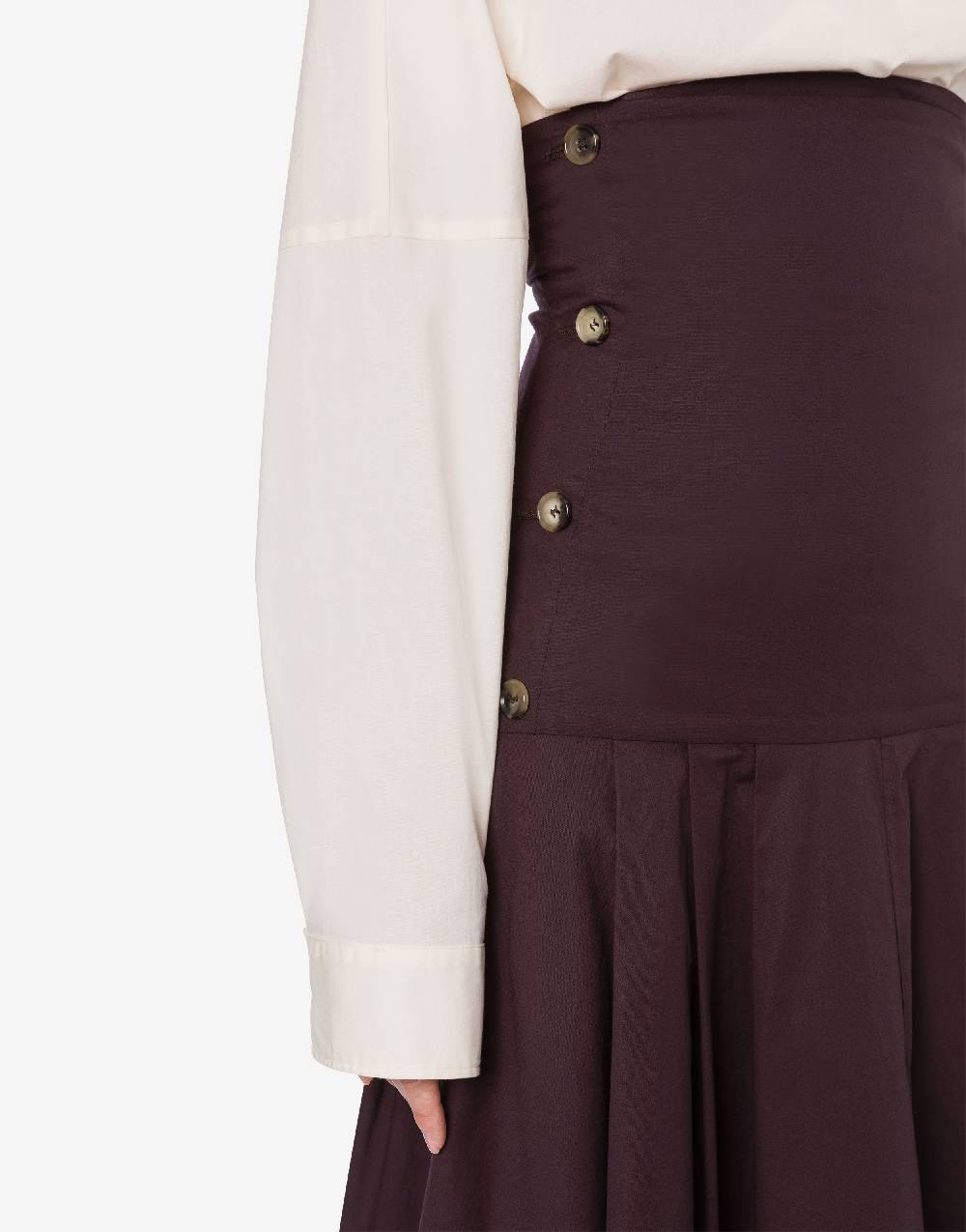 Philosophy Di Lorenzo Serafini Gonna longuette in cotone stretch Presa