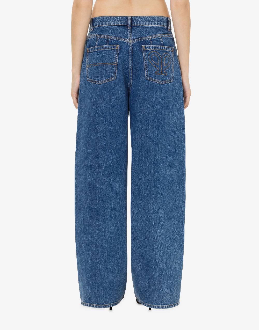 Philosophy Di Lorenzo Serafini Pantalone oversize in denim Economico