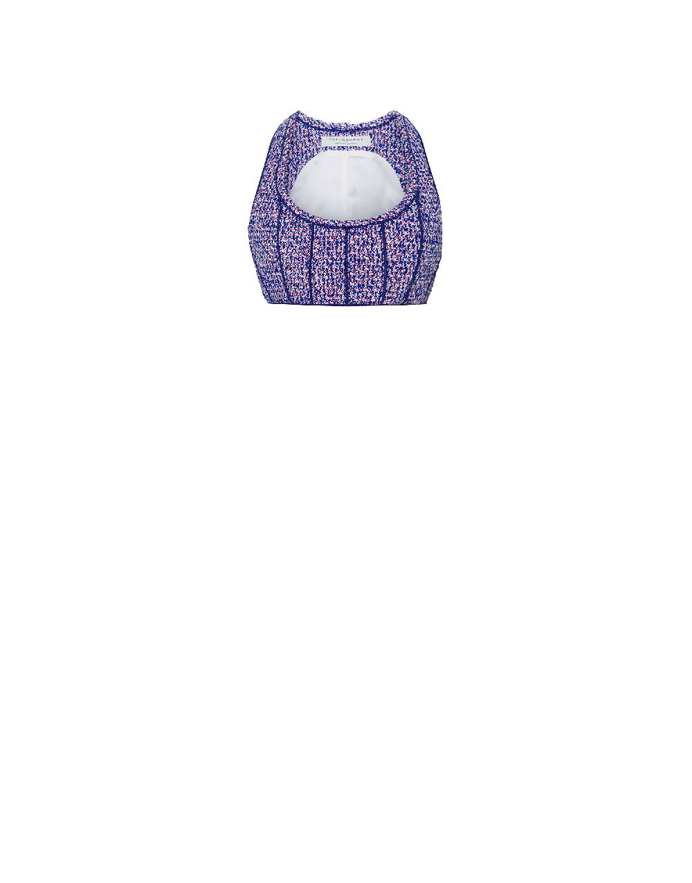 Philosophy Di Lorenzo Serafini Micro top in stuoia bouclé Saldi