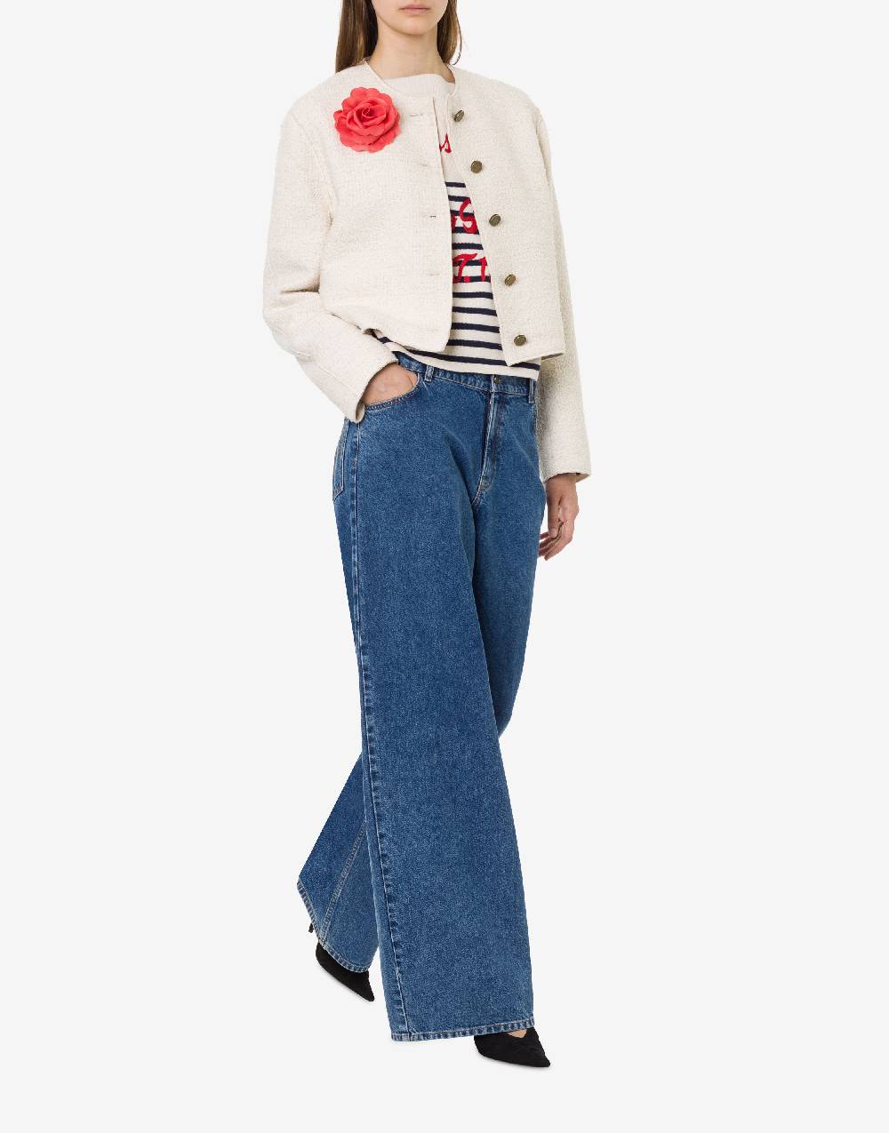 Philosophy Di Lorenzo Serafini Maglione in lana e cotone con logo Offerte