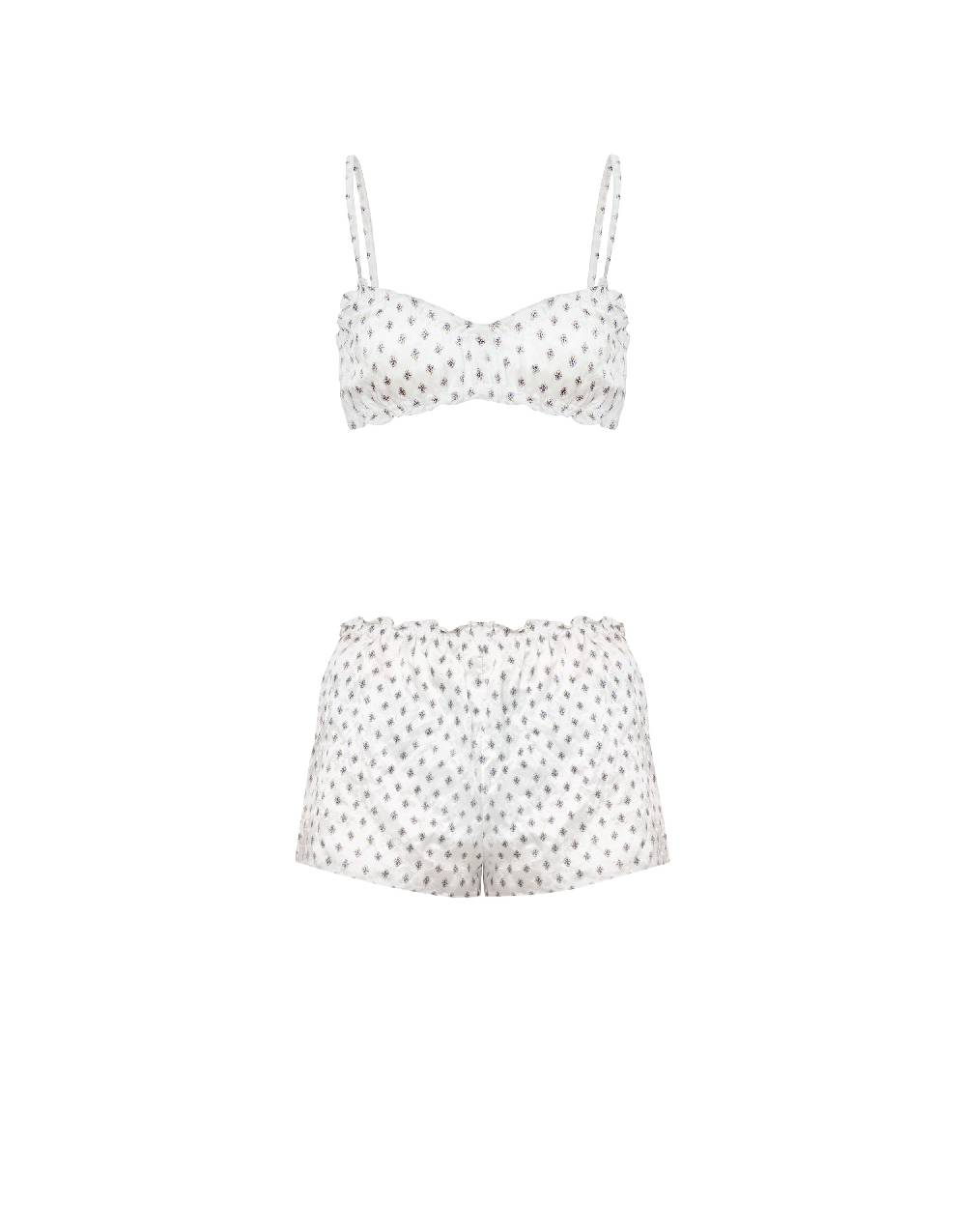 Philosophy Di Lorenzo Serafini Set 2 pezzi in jacquard con fiori all over Vendita Economica