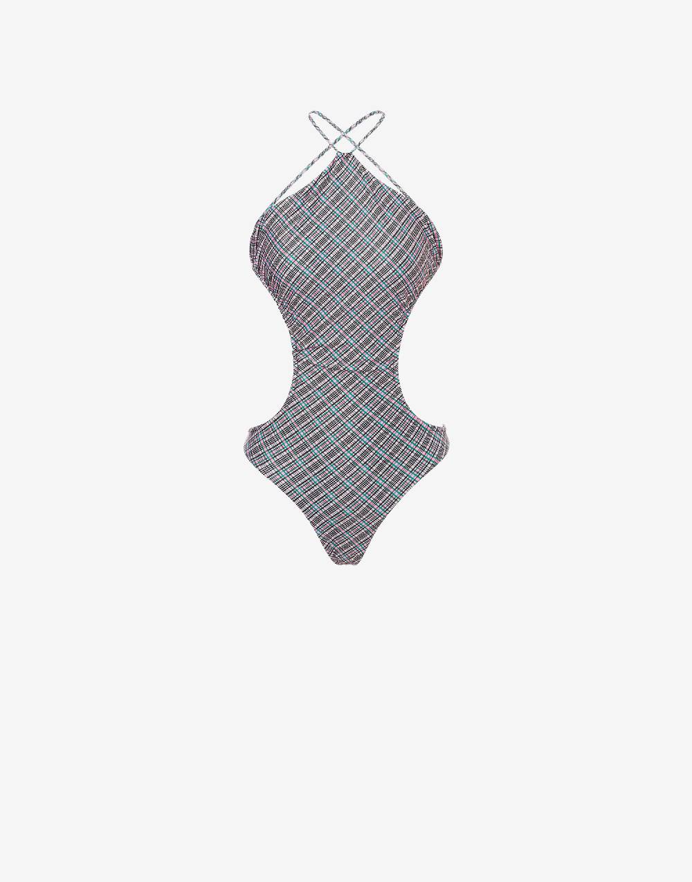 Philosophy Di Lorenzo Serafini Trikini con stampa Check