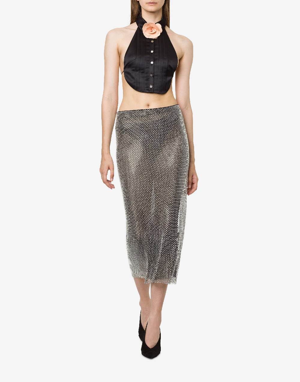 Philosophy Di Lorenzo Serafini Gonna in rete con strass Italia