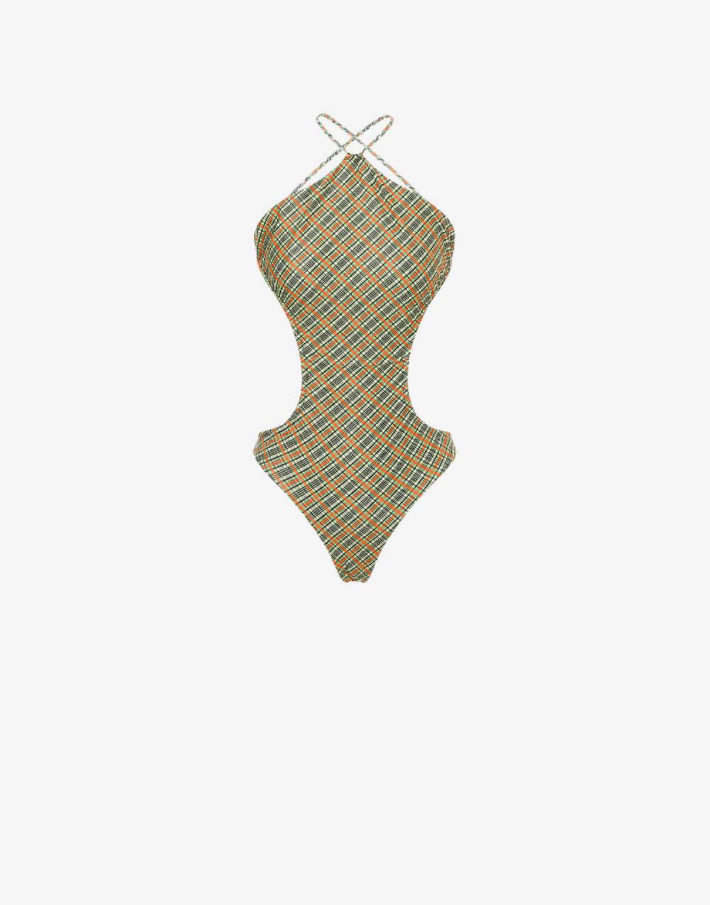 Philosophy Di Lorenzo Serafini Trikini con stampa Check