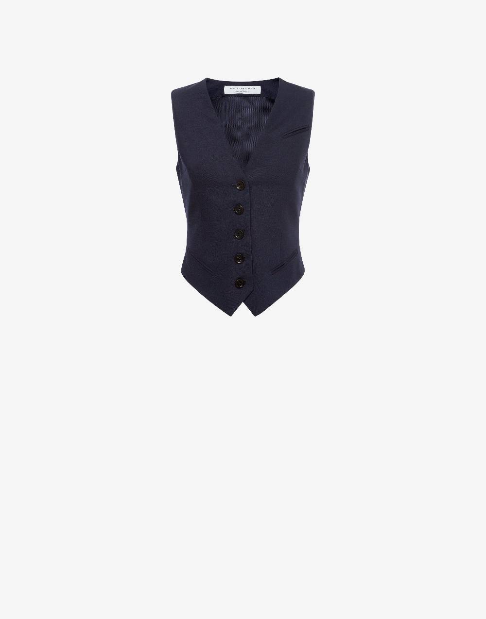 Philosophy Di Lorenzo Serafini Gilet in lana leggera stretch