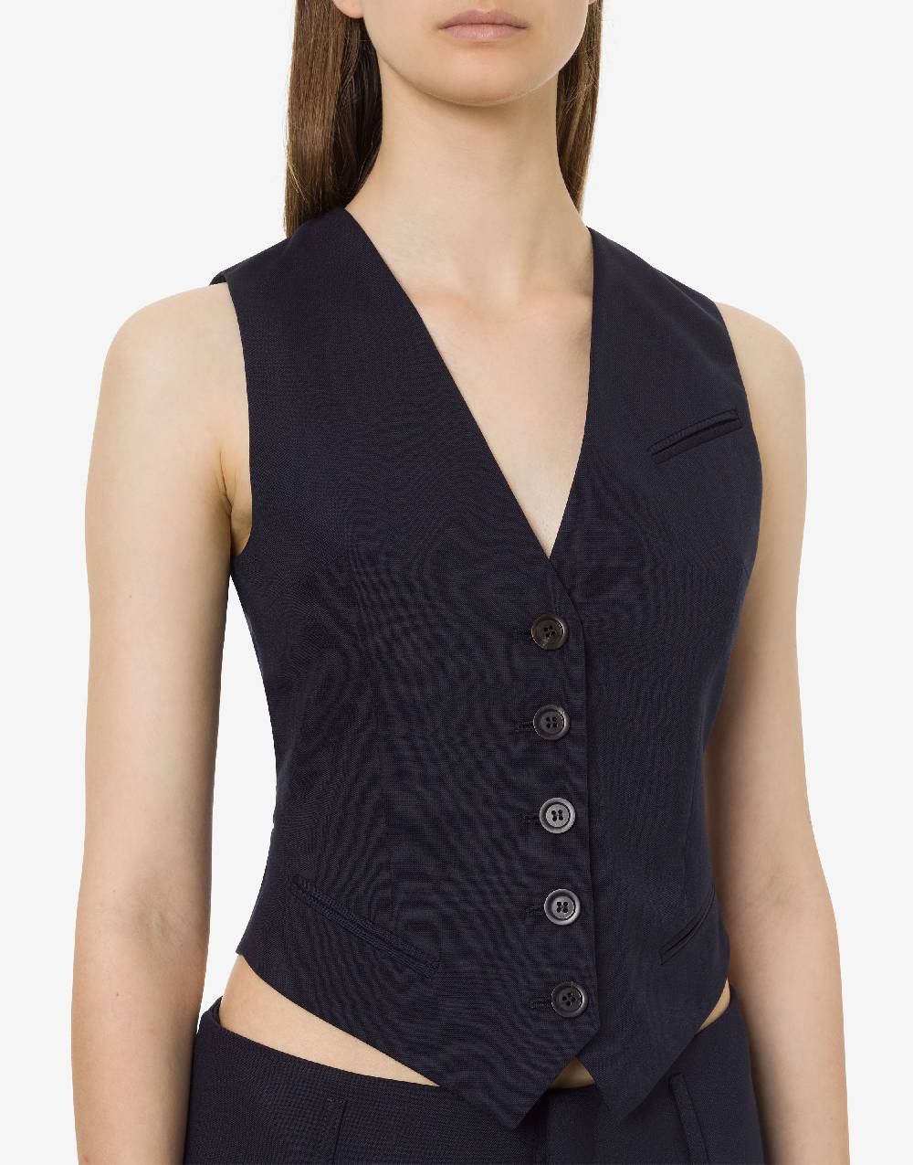 Philosophy Di Lorenzo Serafini Gilet in lana leggera stretch Prezzo Ridotto