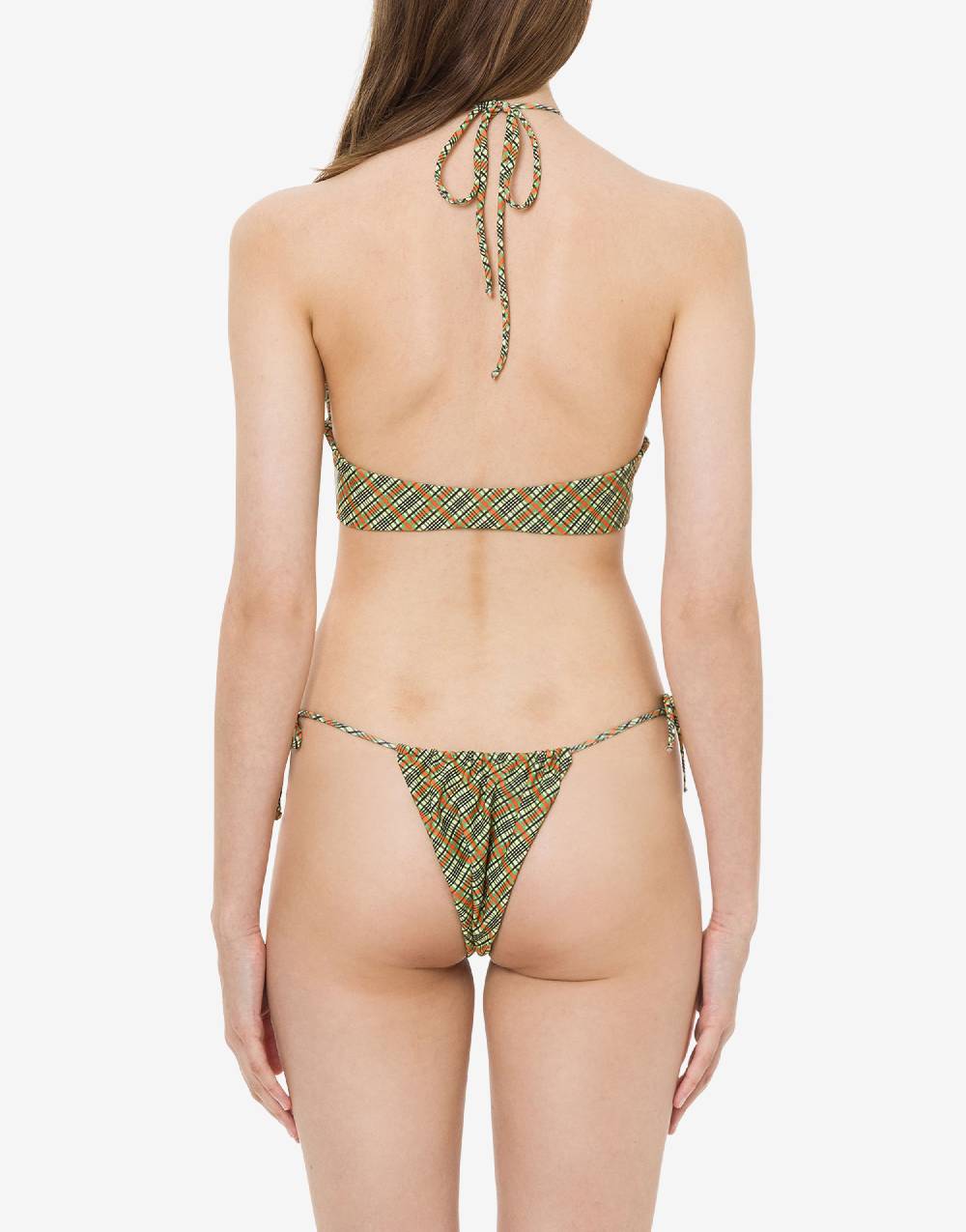 Philosophy Di Lorenzo Serafini Bikini con stampa Check Sottocosto