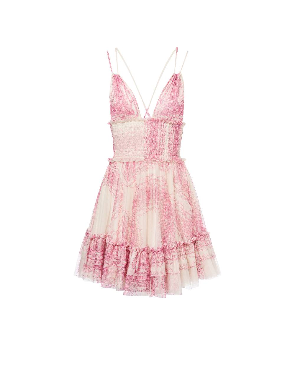 Philosophy Di Lorenzo Serafini Minidress in tulle stampato In Vendita