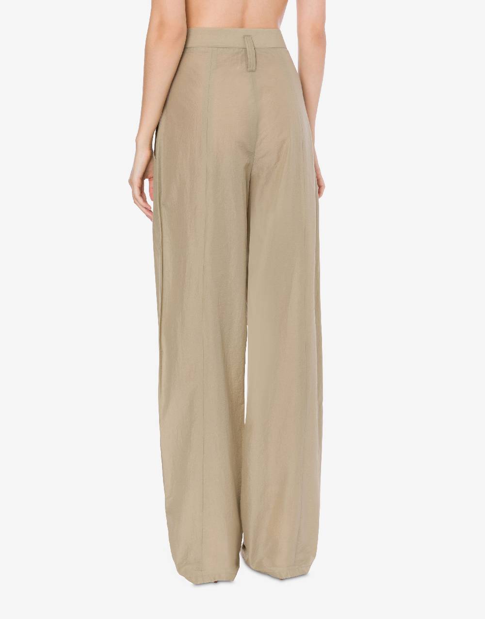 Philosophy Di Lorenzo Serafini Pantalone a vita bassa in nylon Vendita Calda