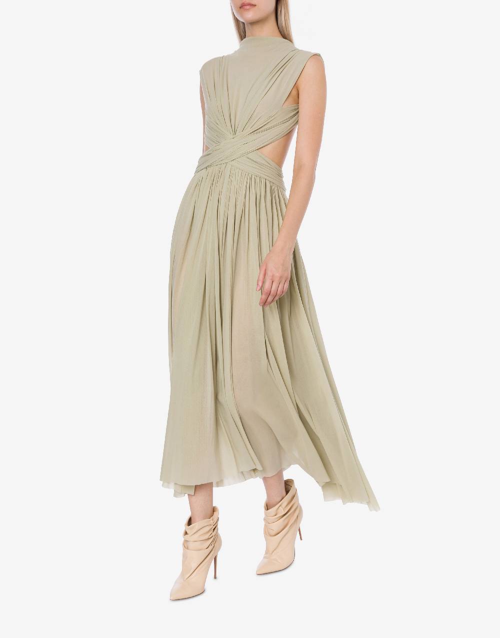 Philosophy Di Lorenzo Serafini Abito lungo in tulle stretch Saldi Di Fabbrica