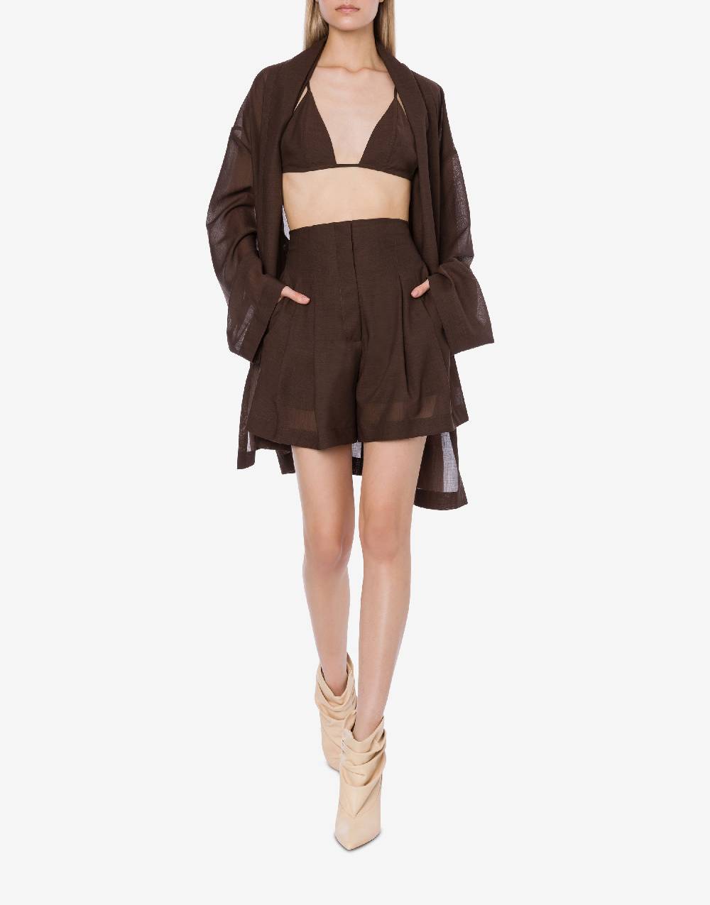 Philosophy Di Lorenzo Serafini Bra in voile di lana Moda