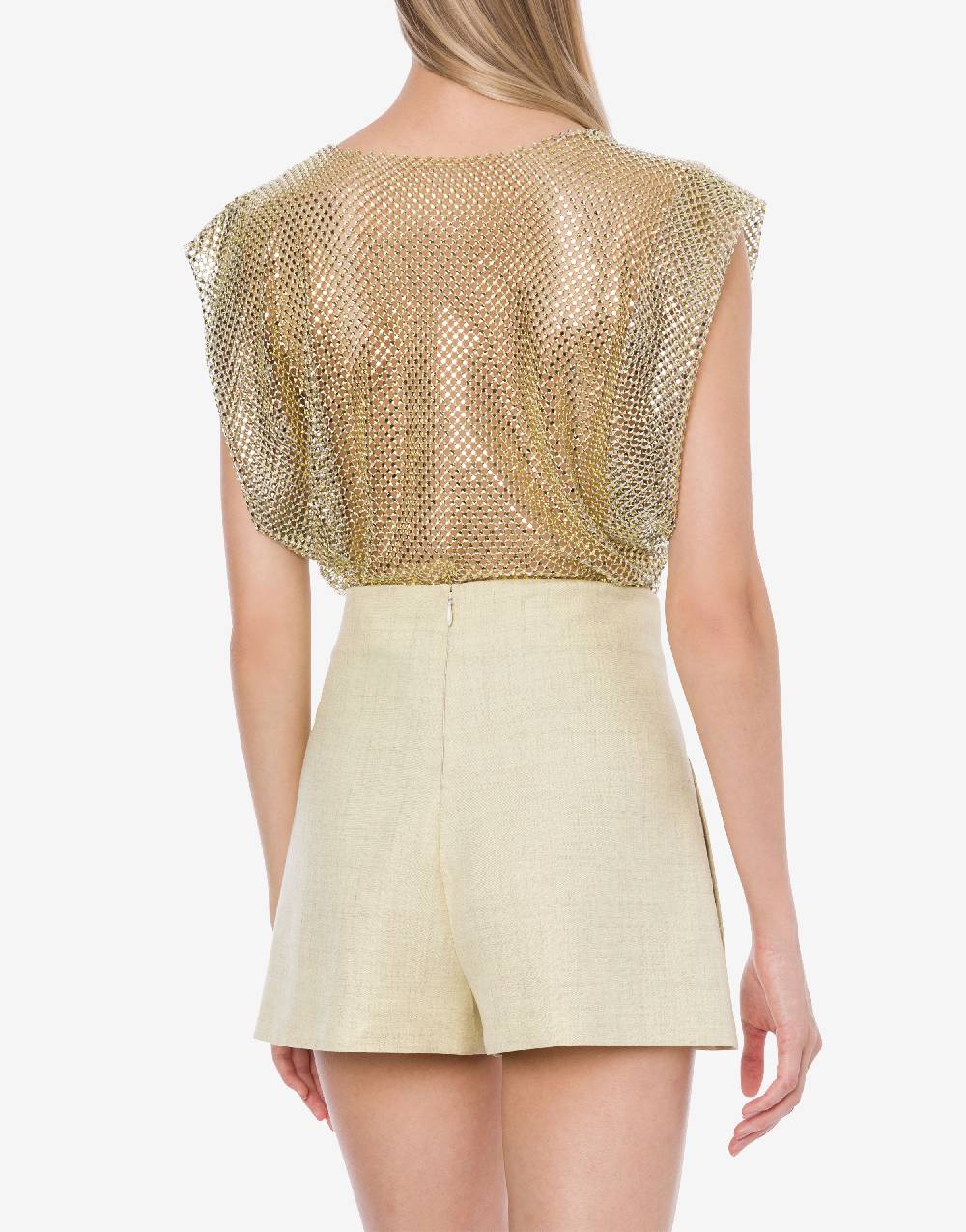 Philosophy Di Lorenzo Serafini Top in rete con strass Vendita