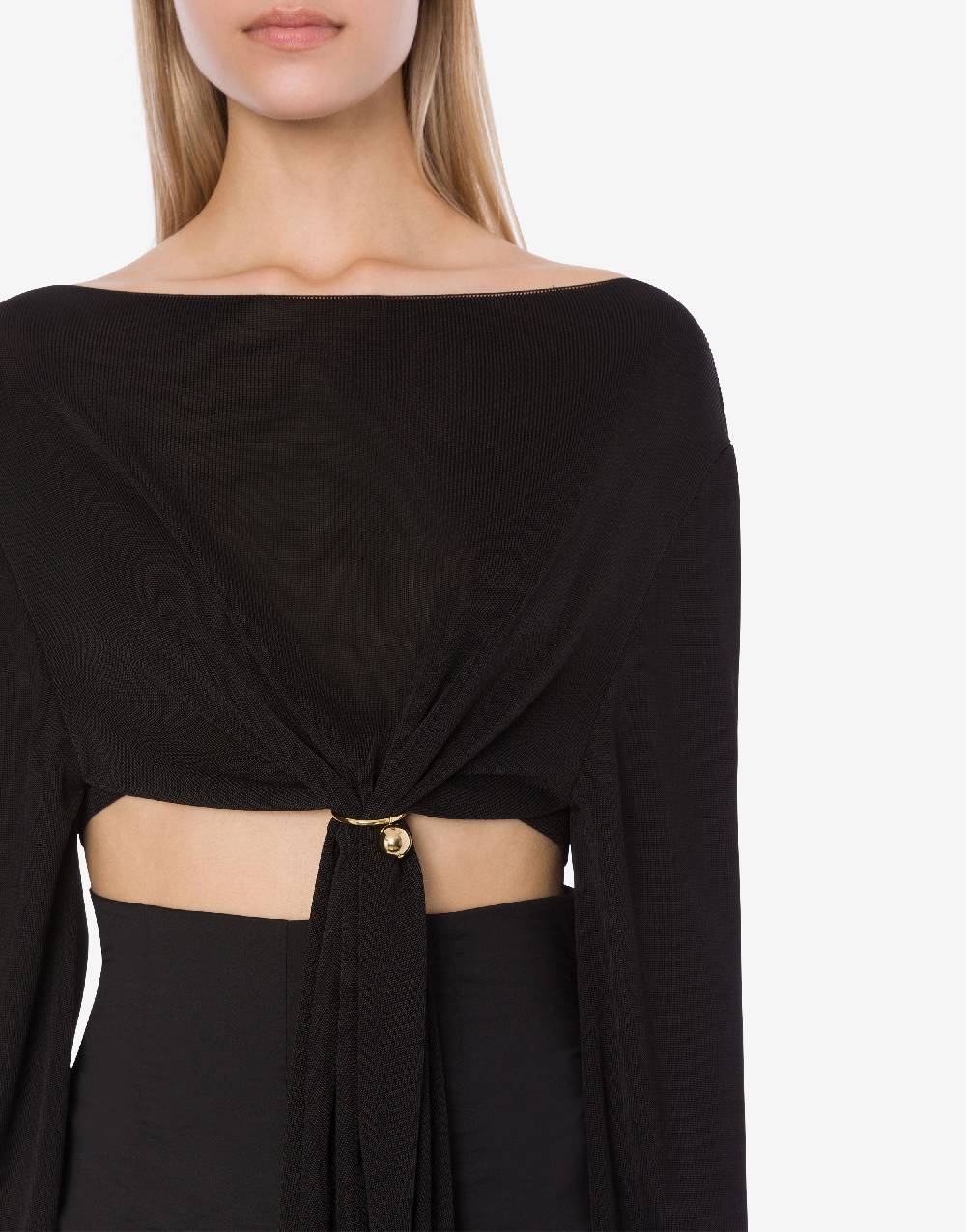 Philosophy Di Lorenzo Serafini Maglia crop con piercing Acquista Ora