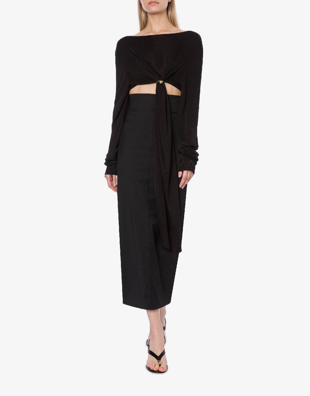 Philosophy Di Lorenzo Serafini Maglia crop con piercing Acquista Ora