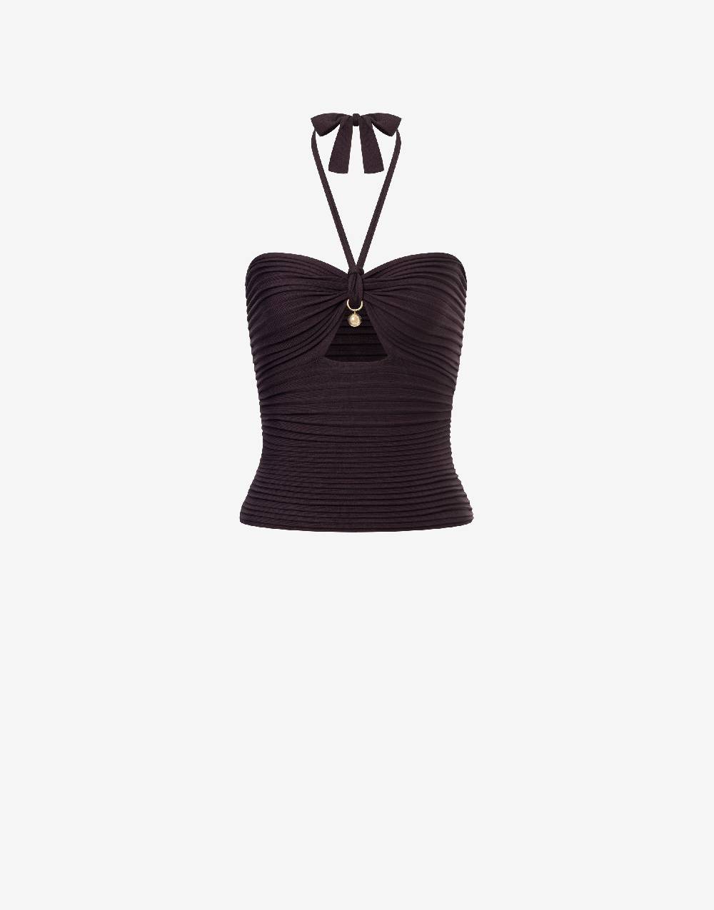 Philosophy Di Lorenzo Serafini Top stretch con piercing