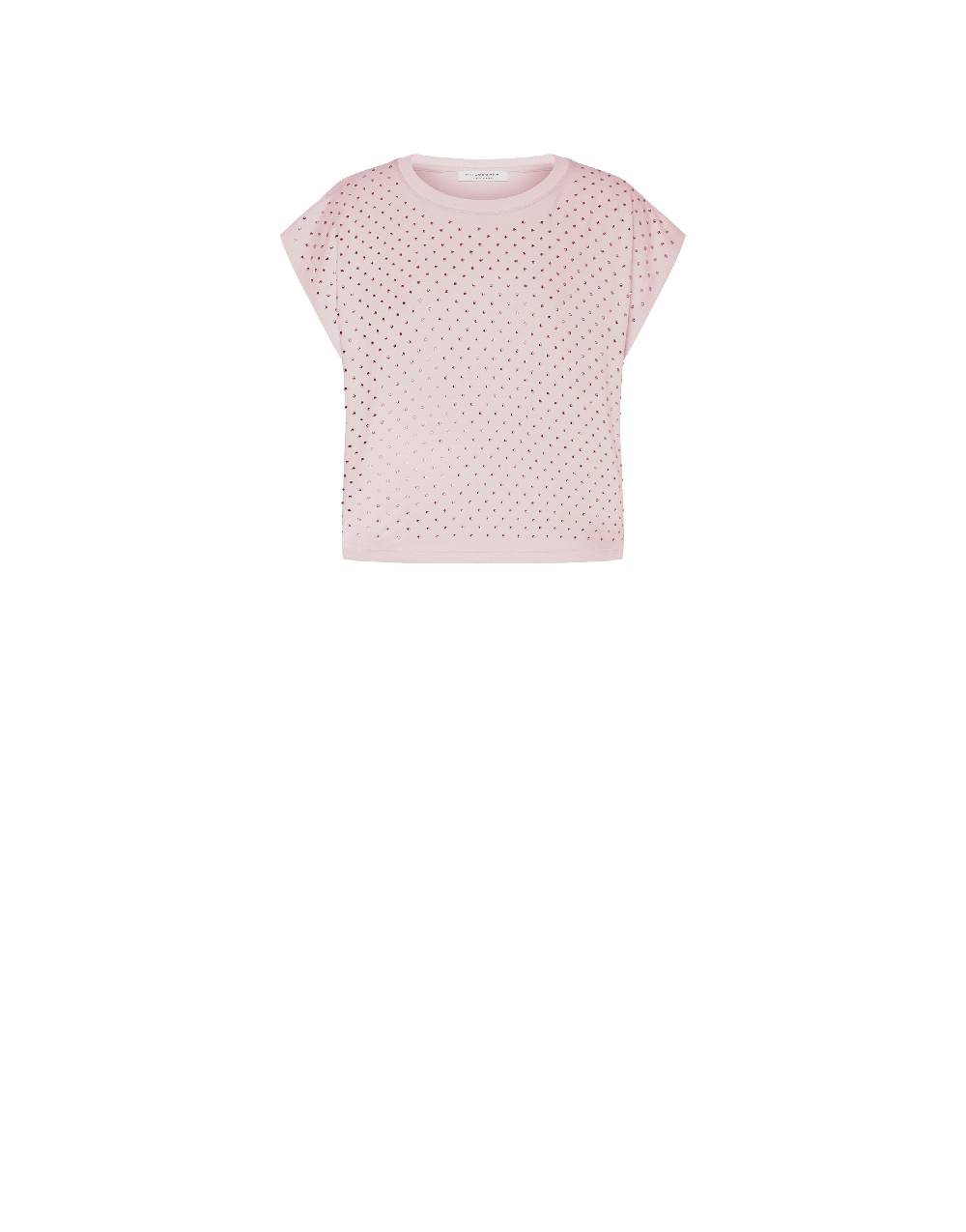 Philosophy Di Lorenzo Serafini T-shirt in jersey con strass Presa