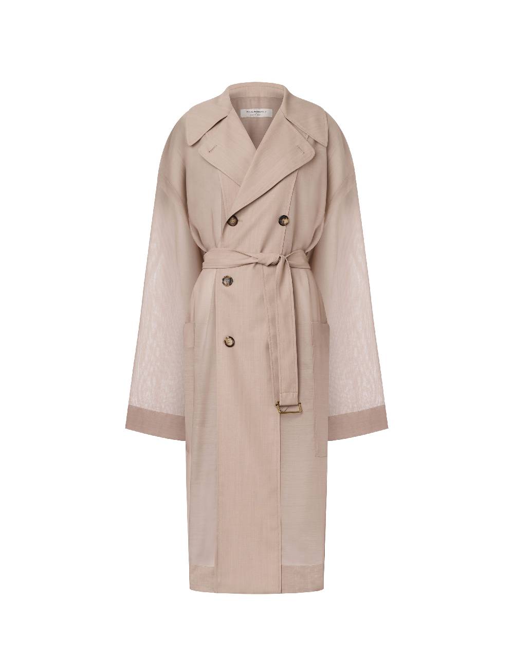 Philosophy Di Lorenzo Serafini Trench in voile di lana Online