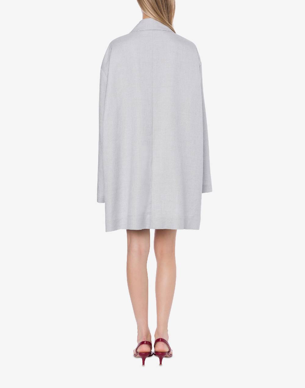 Philosophy Di Lorenzo Serafini Cappotto leggero in tela di misto lino Outlet