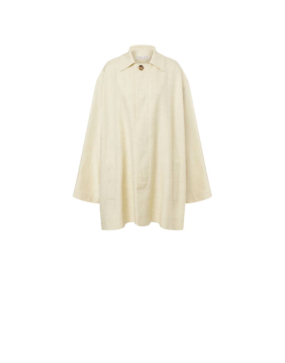 Philosophy Di Lorenzo Serafini Cappotto leggero in tela di misto lino In Vendita