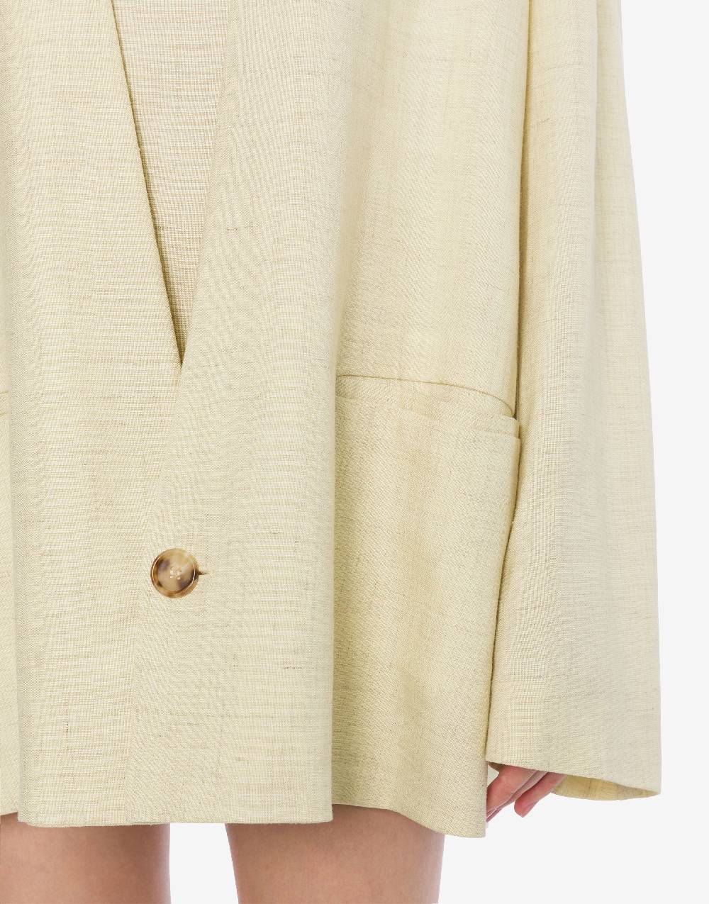 Philosophy Di Lorenzo Serafini Giacca oversize in tela misto lino Offerte