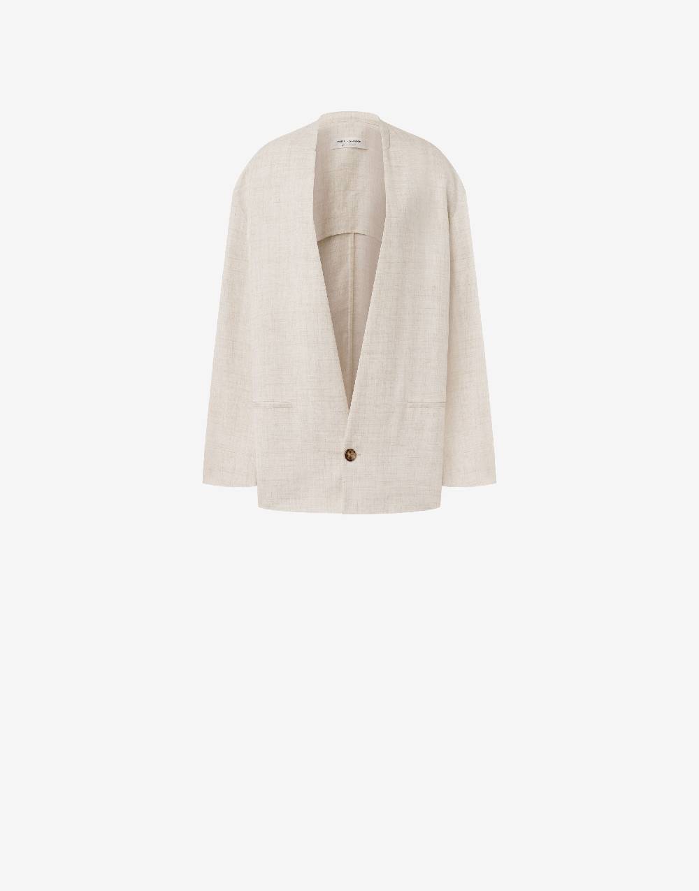 Philosophy Di Lorenzo Serafini Giacca oversize in tela misto lino Hotsell