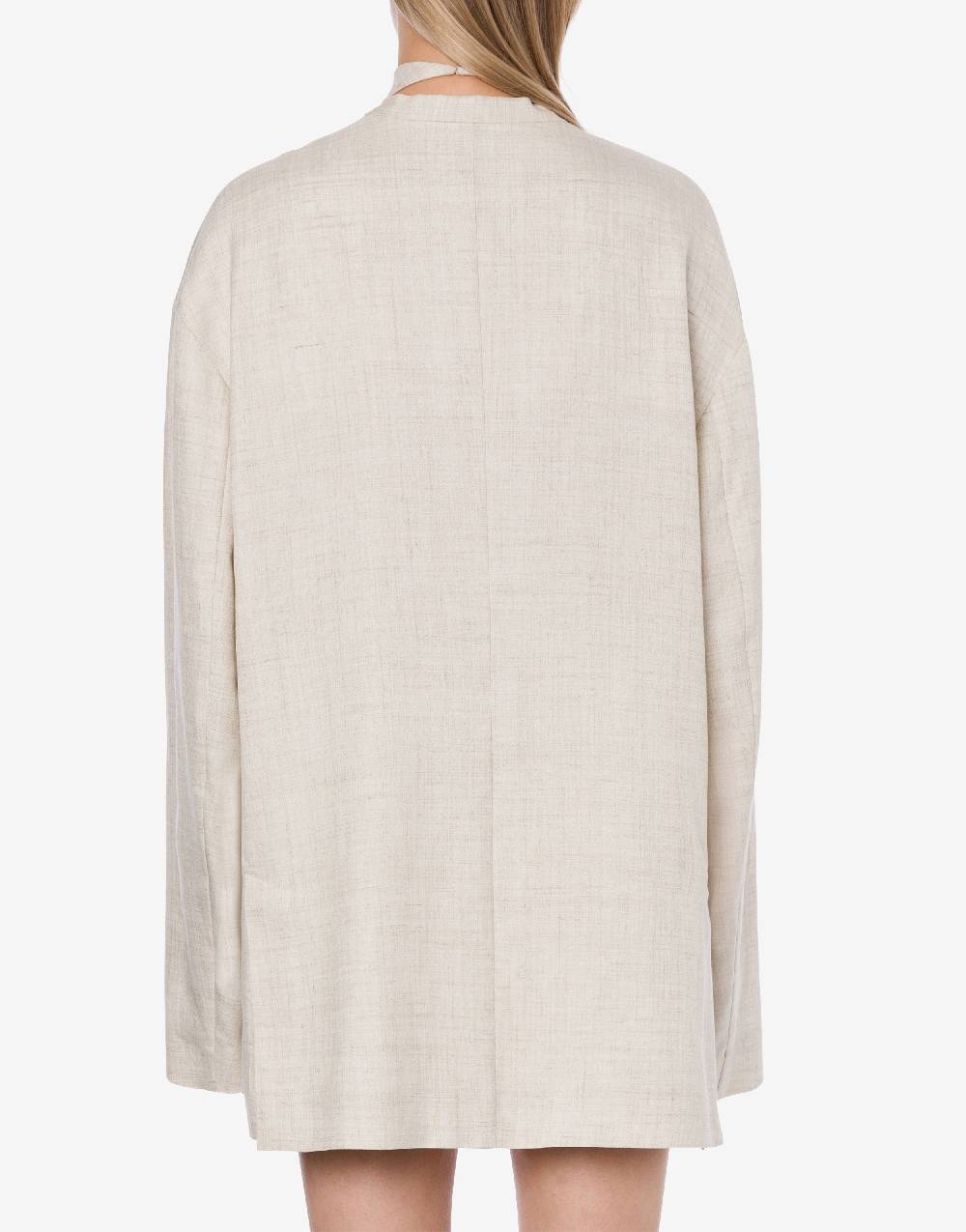 Philosophy Di Lorenzo Serafini Giacca oversize in tela misto lino Hotsell