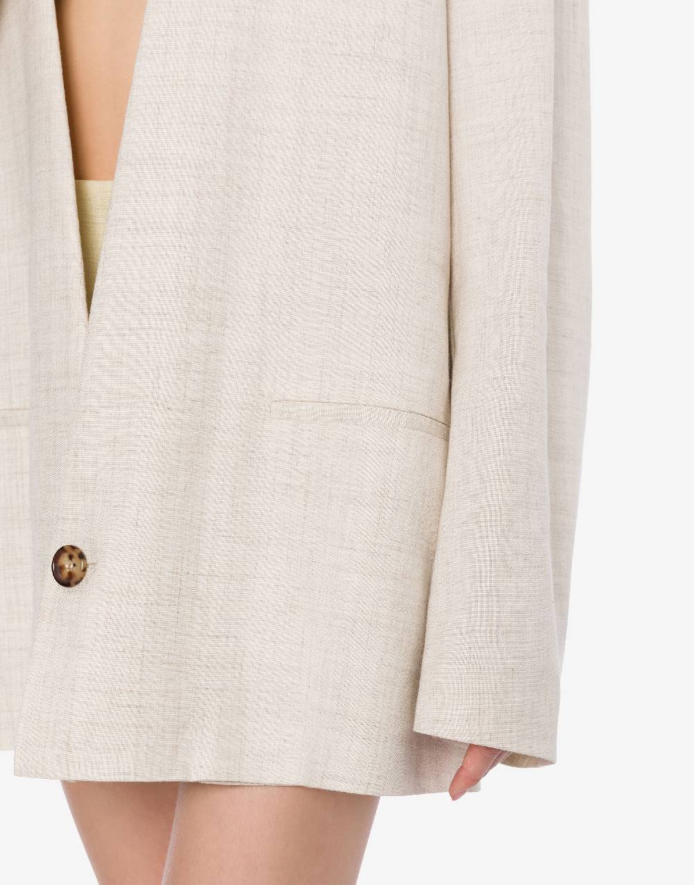 Philosophy Di Lorenzo Serafini Giacca oversize in tela misto lino Hotsell