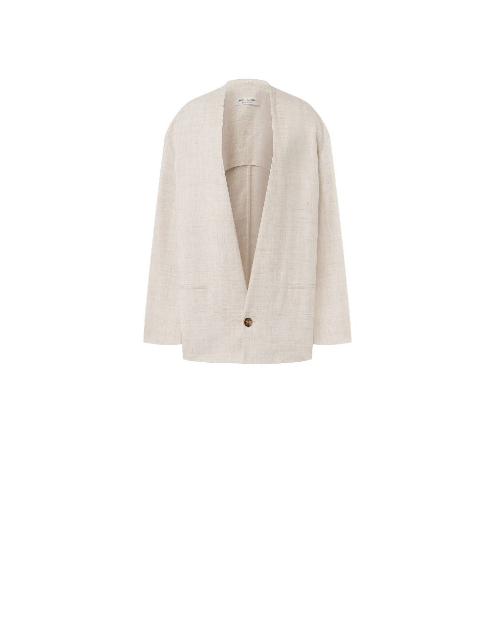 Philosophy Di Lorenzo Serafini Giacca oversize in tela misto lino Hotsell