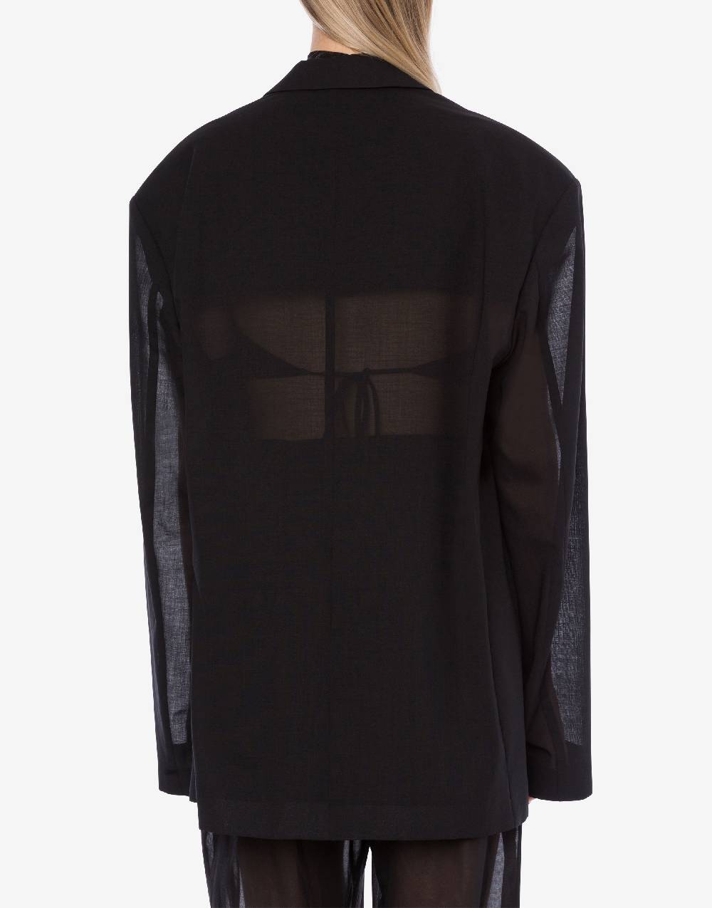 Philosophy Di Lorenzo Serafini Giacca oversize in voile di lana Vendita Calda