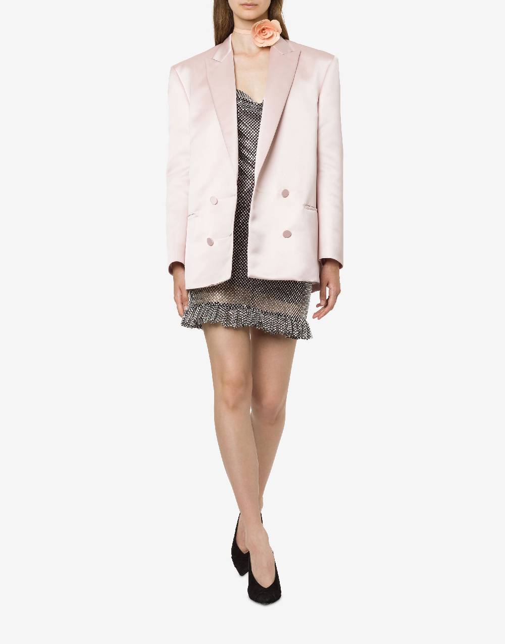 Philosophy Di Lorenzo Serafini Giacca oversize in duchesse Saldi Di Fabbrica
